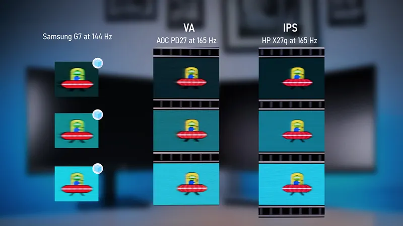 모니터 패널의 종류