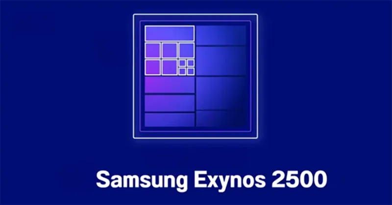 갤럭시 S25 엑시노스 2500 칩 그래픽으로 사양과 벤치마크를 보여주는 이미지