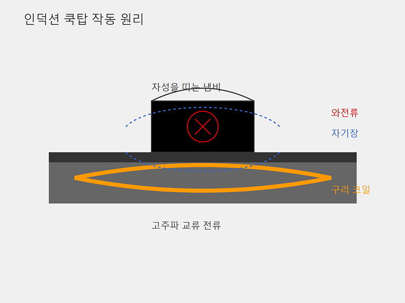 인덕션의 과학적인 작동 원리